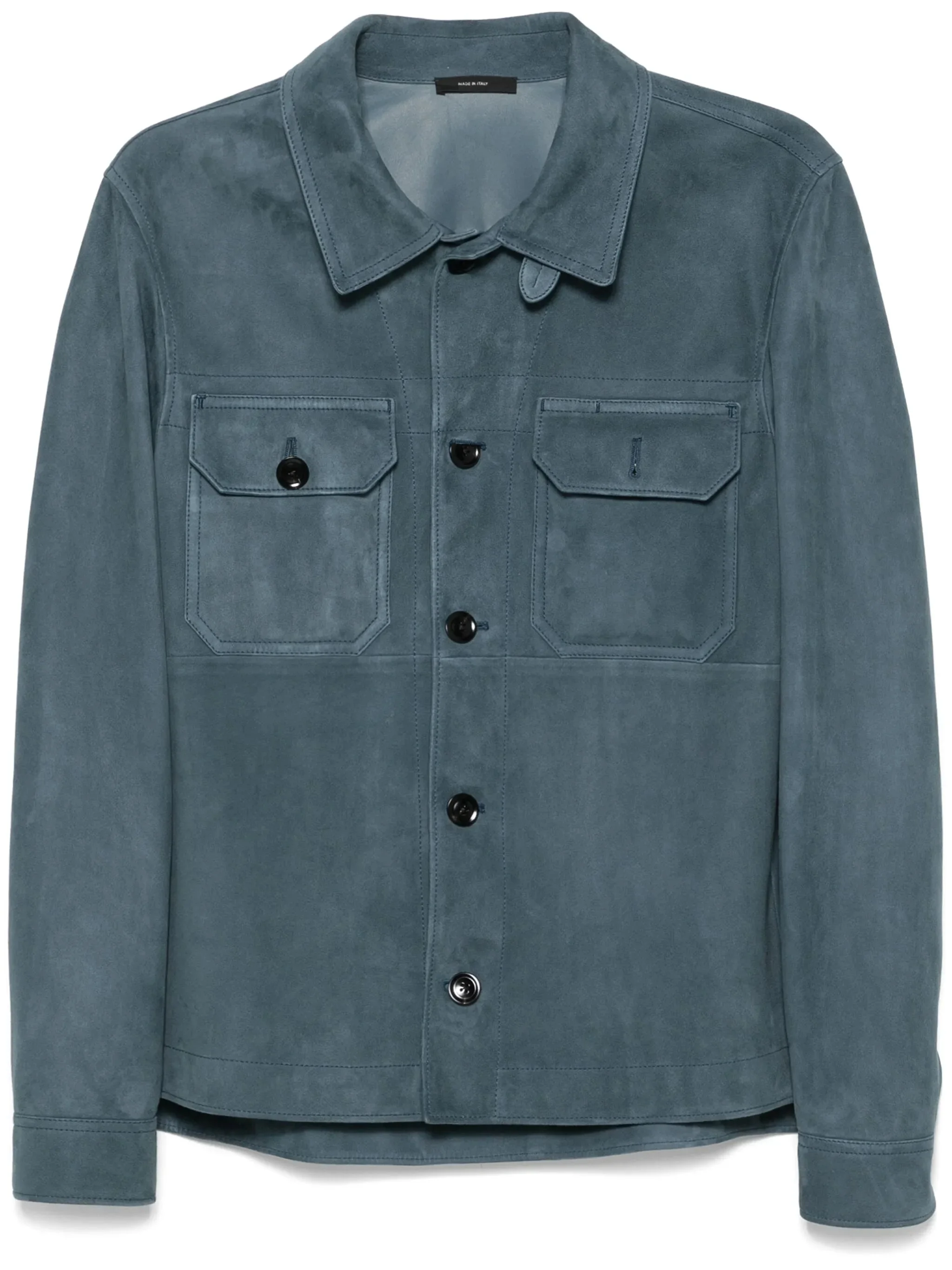 suede shirt jacket - 1