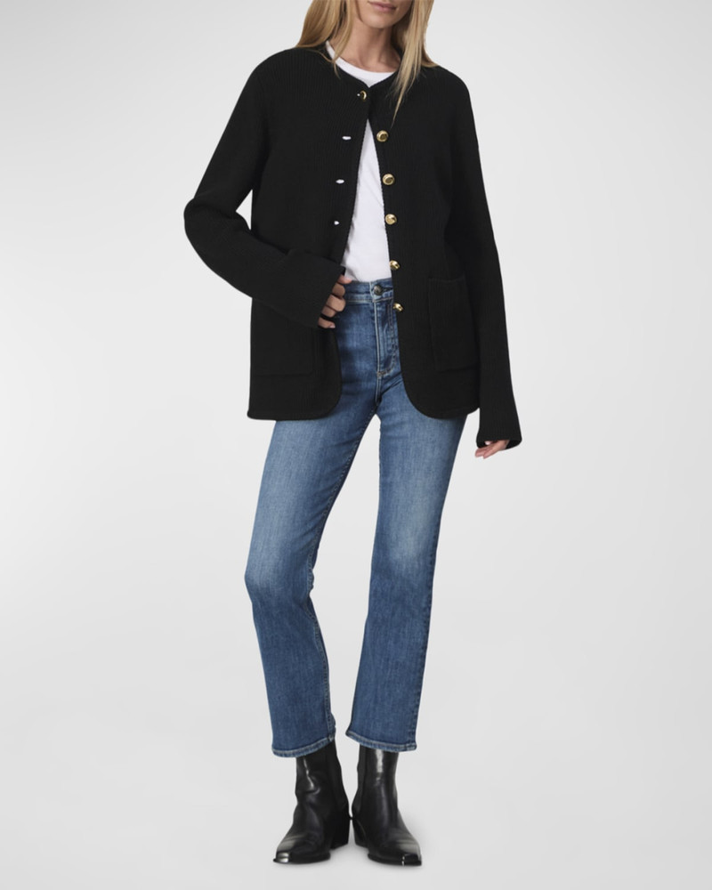rag & bone Flexi Peyton Mid-Rise Ankle Bootcut Jeans outlook