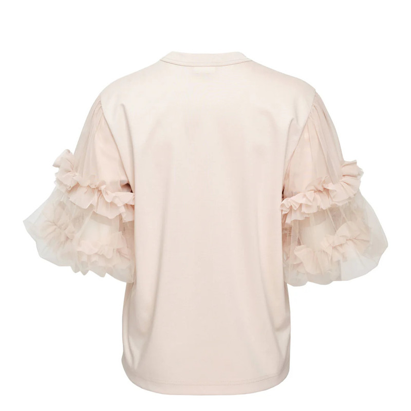 Noir Kei Ninomiya Cotton Ponte x Polyester Top outlook