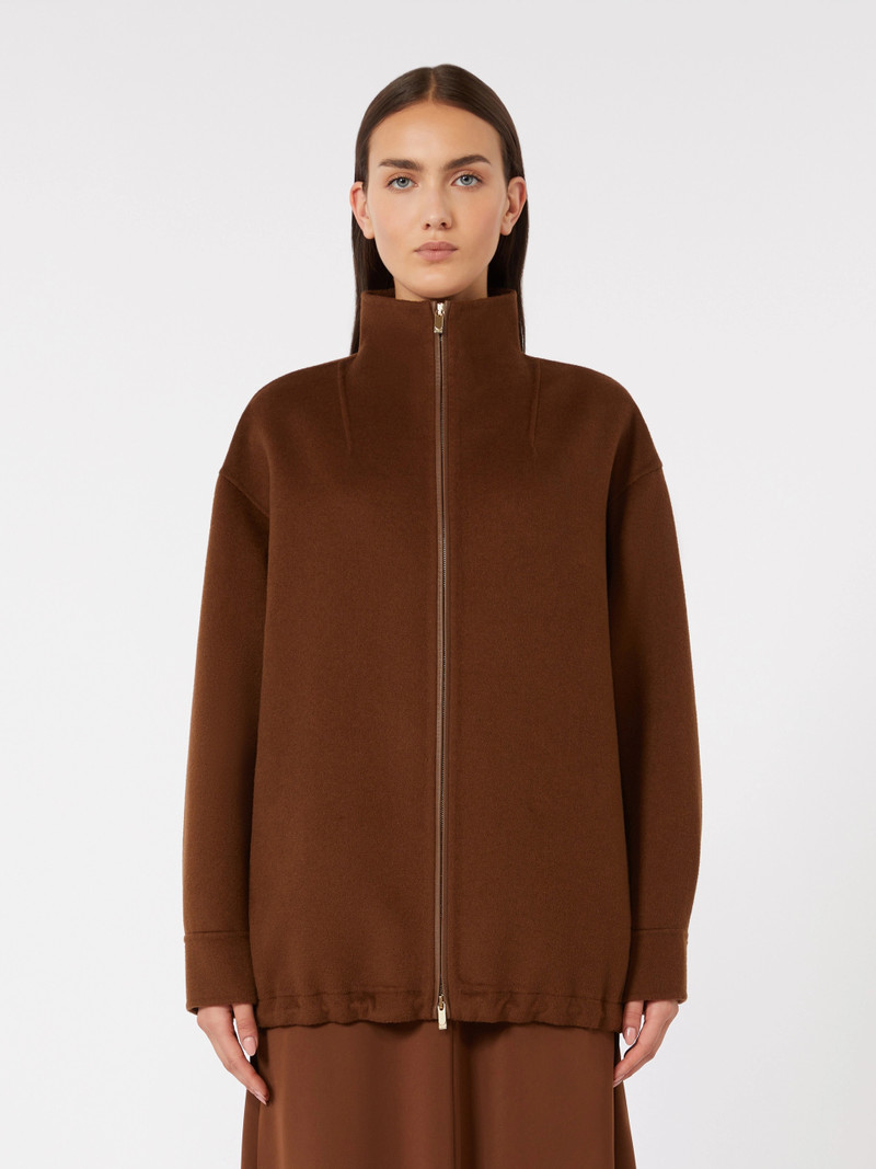 PINO Wool, cashmere and silk coat - CHOCOLATE 3