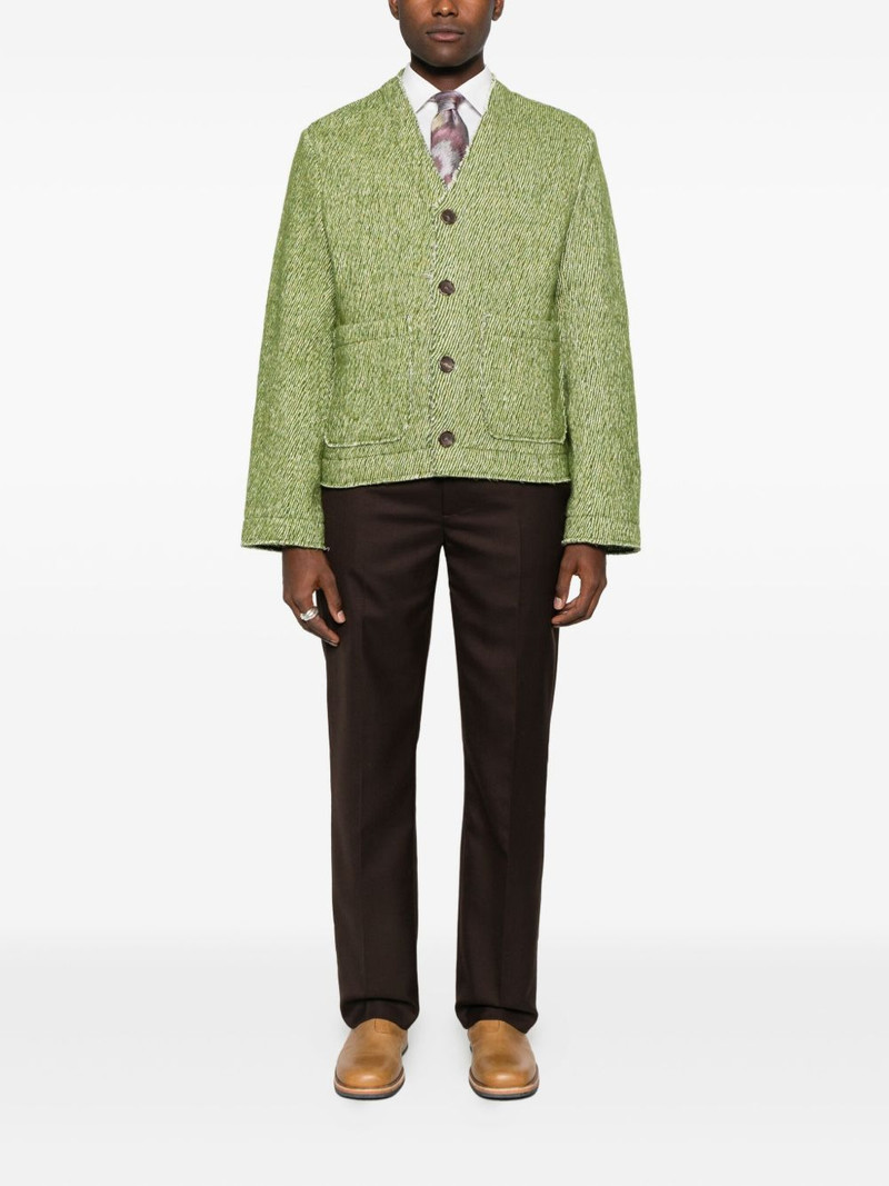 Séfr buttoned patch-pocket cardigan outlook