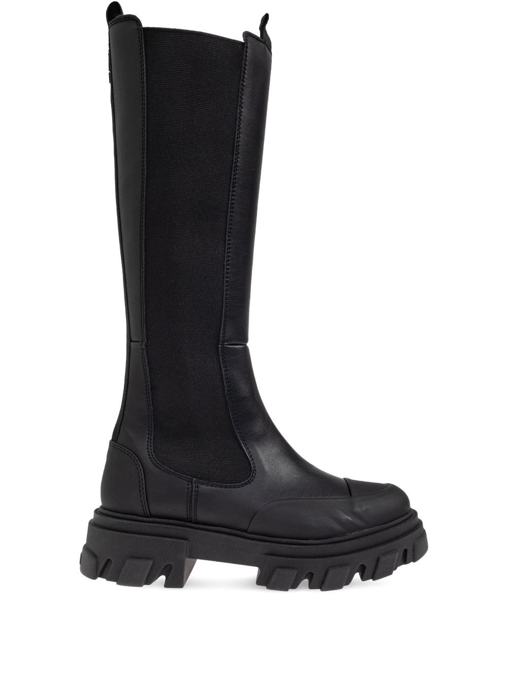 Chelsea high leather boots - 1