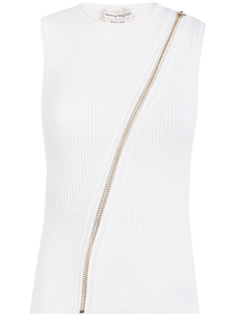 zip-detailing vest 1