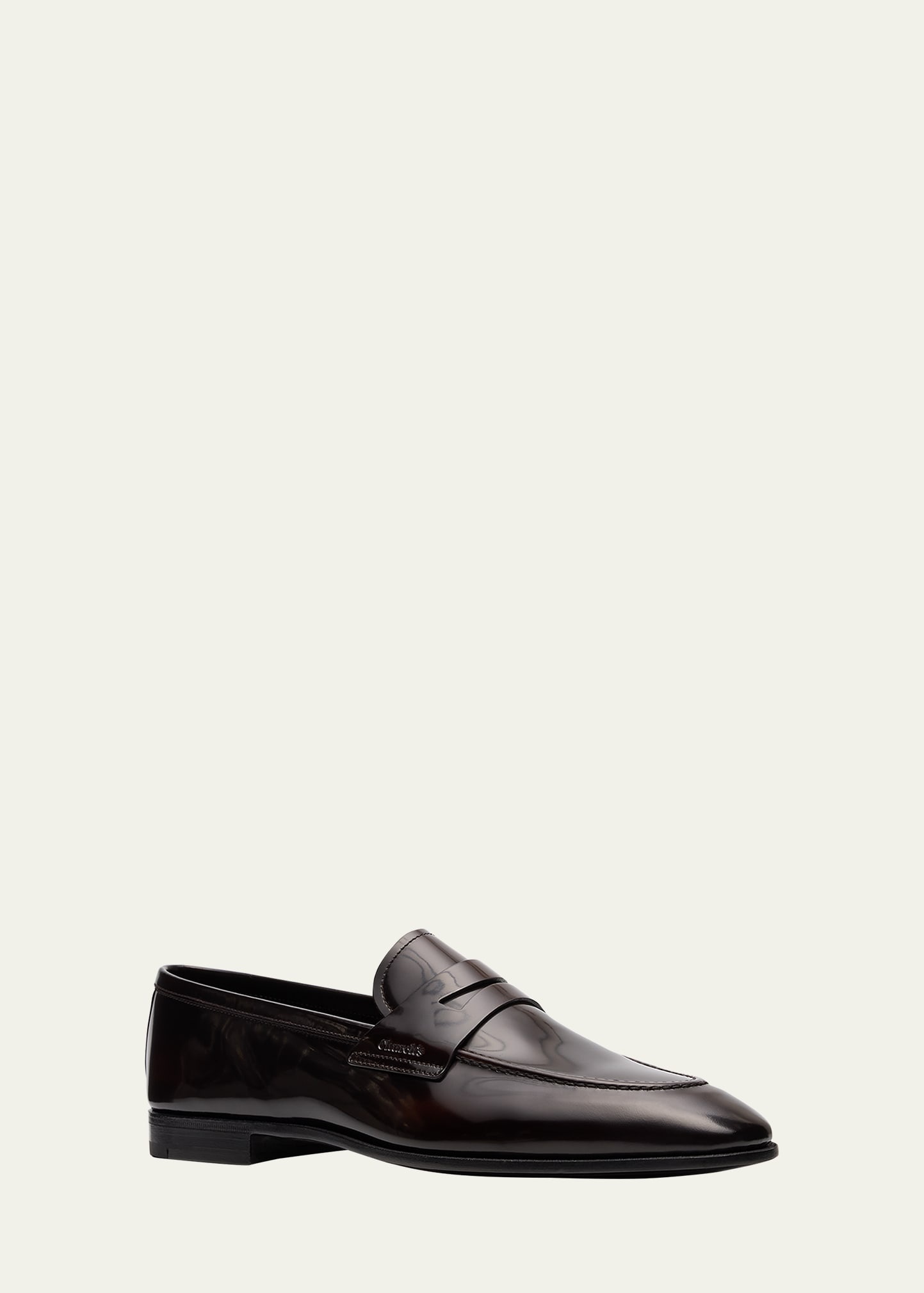 Men's Maesteg Leather Penny Loafers - 3