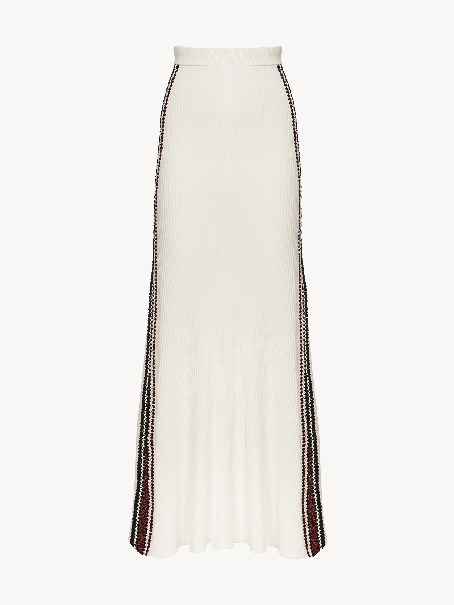 RIBBED MAXI SKIRT - 4