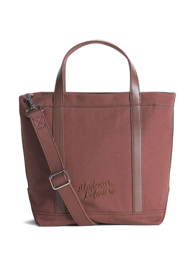 Maison Kitsuné small Fox Head tote bag outlook