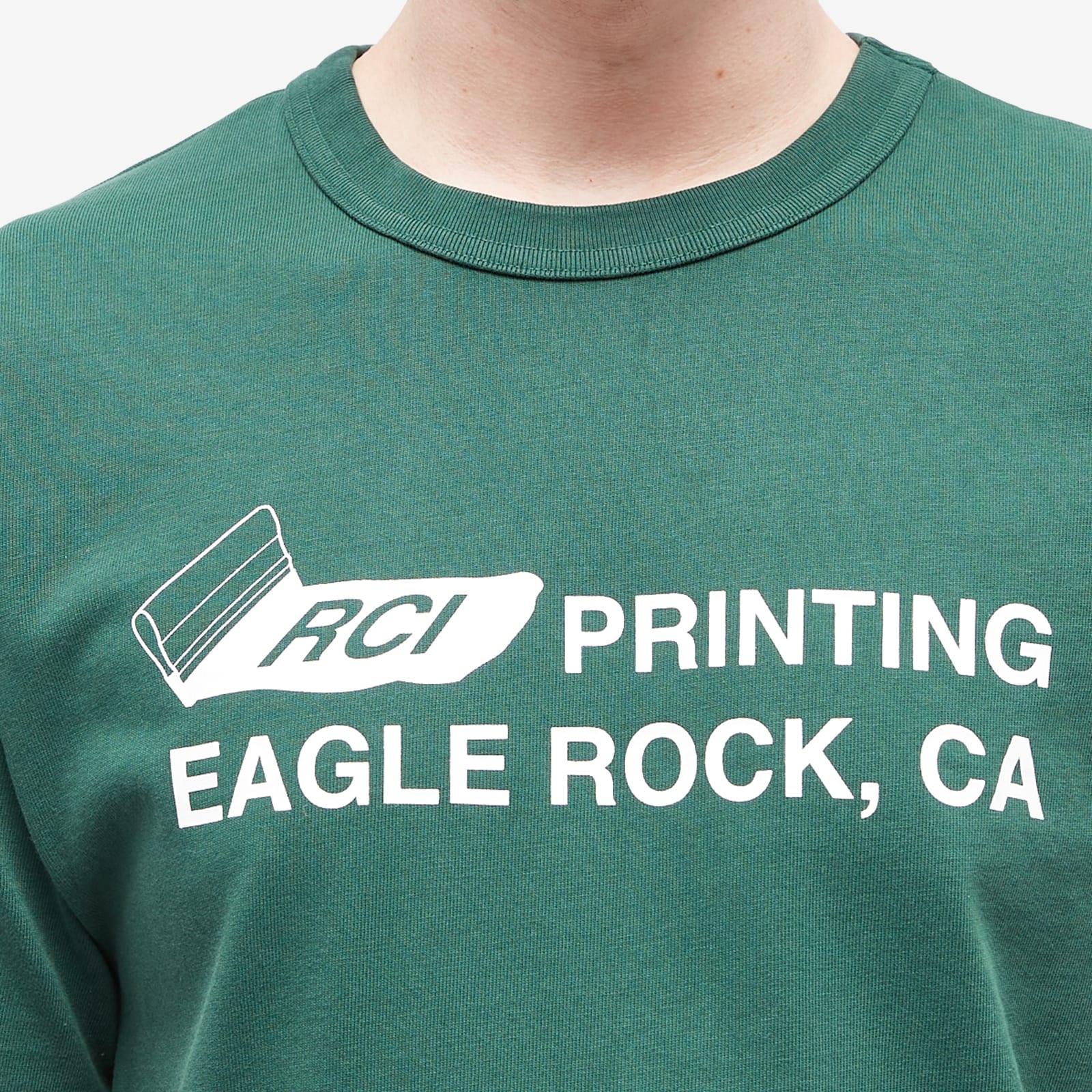 【関税込み】Reese Cooper グリーン RCI Printing Tシャツ REESE COOPER® Reese Cooper RCI Printing T-Shirt | REVERSIBLE