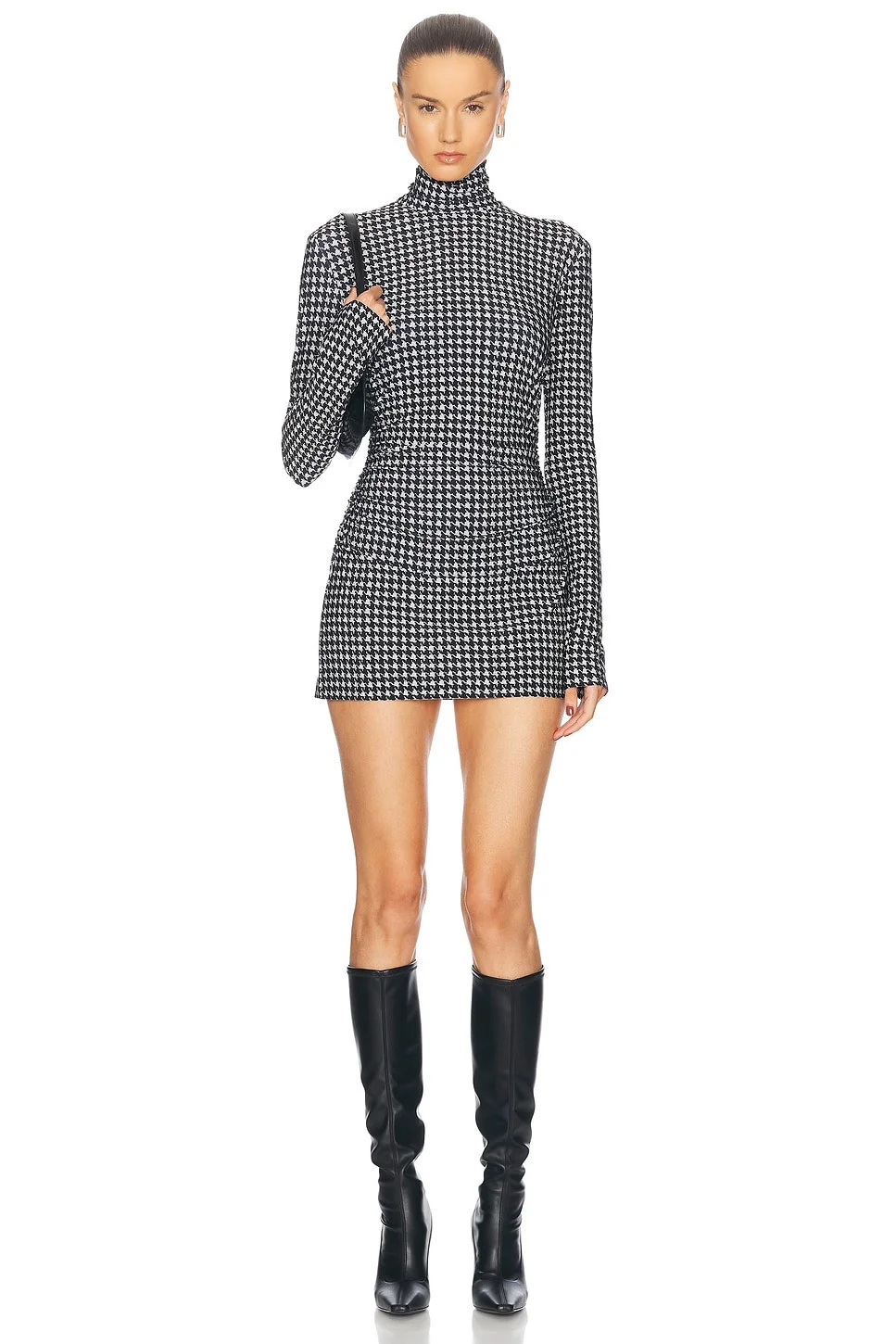 Long Sleeve Turtleneck Pickleball Dress - 1