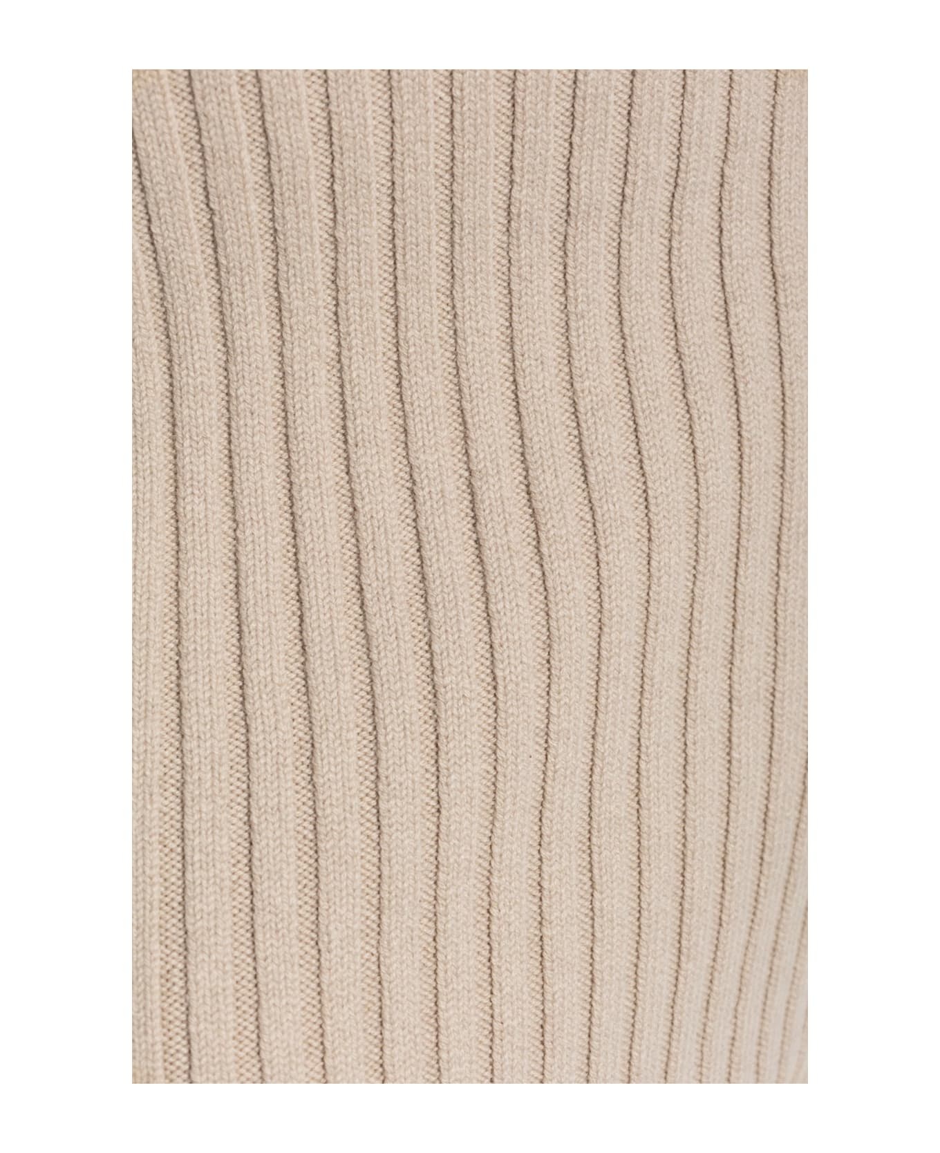 Seta High Waist Ribbed-knit Skirt Max Mara - 4