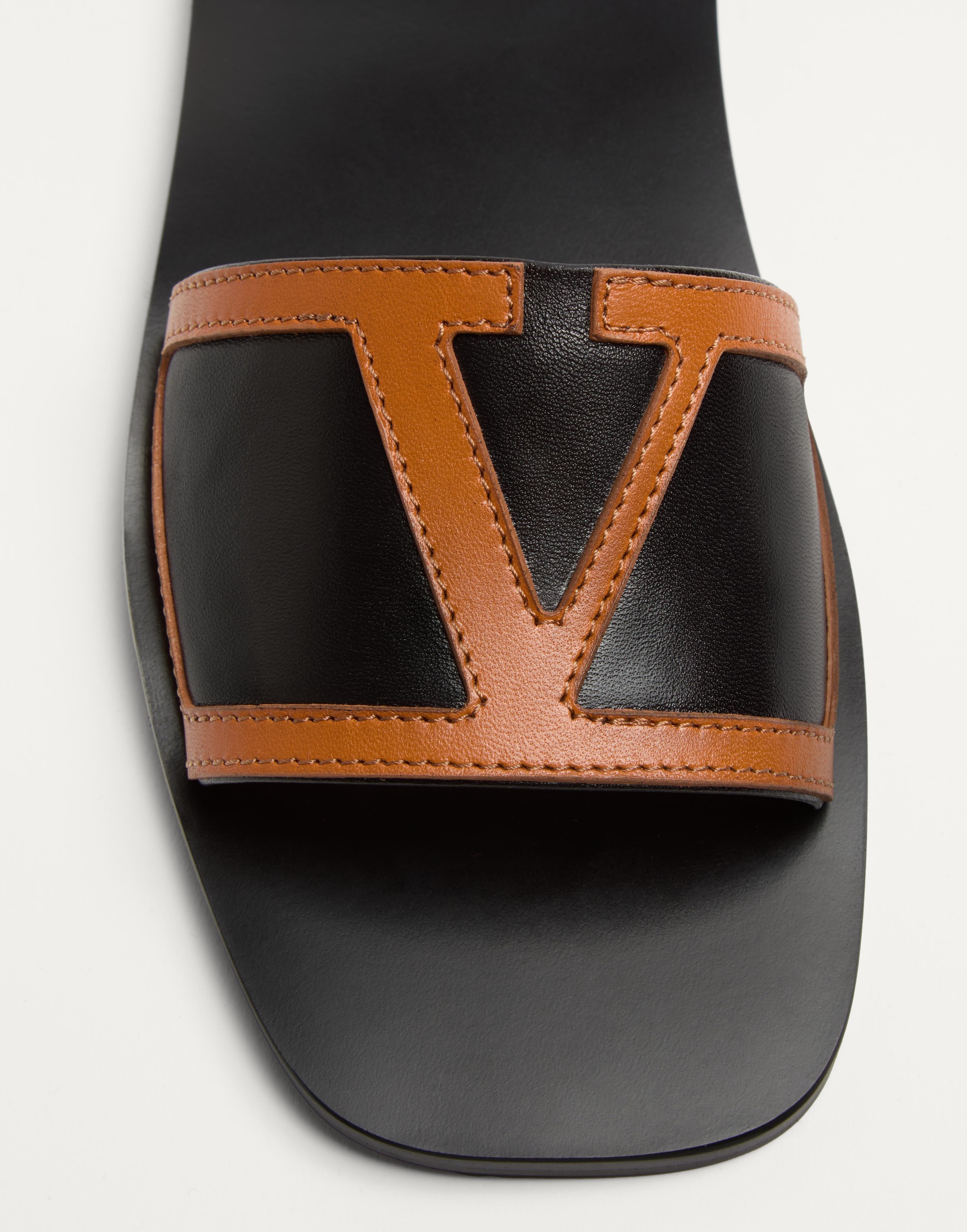 VIVA SUPERSTAR SLIDE SANDAL IN NAPPA LEATHER - 5