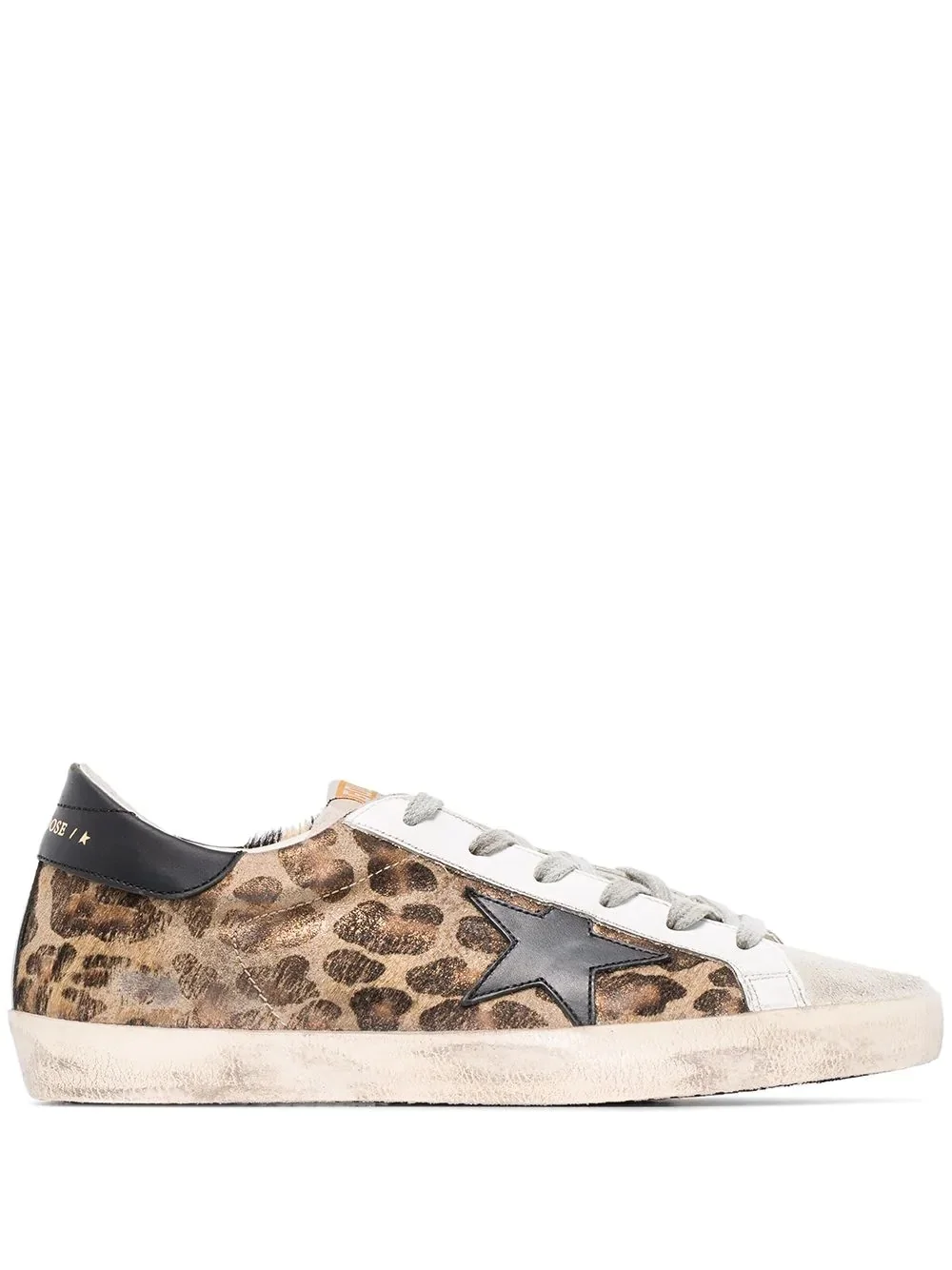 Super-Star leopard print sneakers - 1