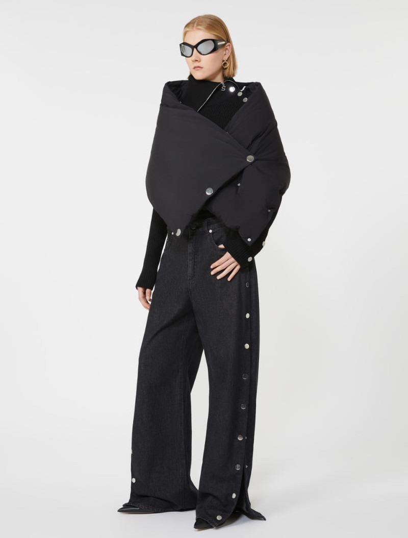 Sportmax Fitted jumper with buttons - BLACK outlook