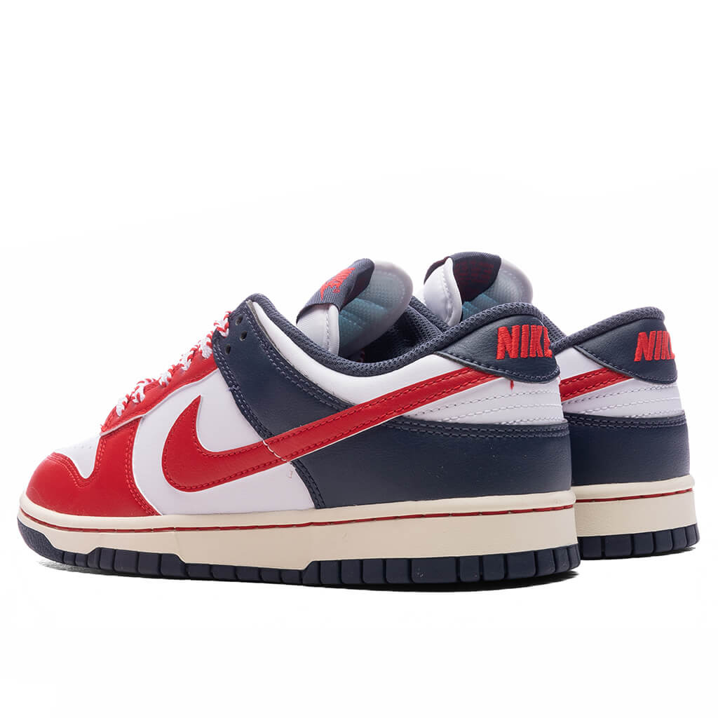 DUNK LOW RETRO 'BOSTON RED SOX' - WHITE/UNIVERSITY RED/THUNDER BLUE - 3