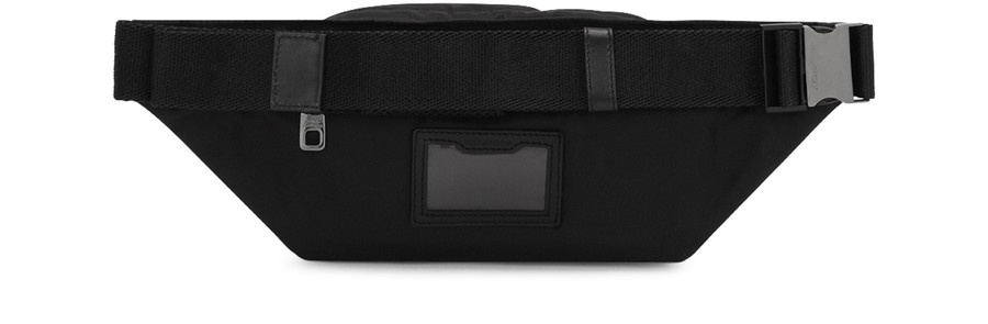 Small belt bag with rubberized logo - 4