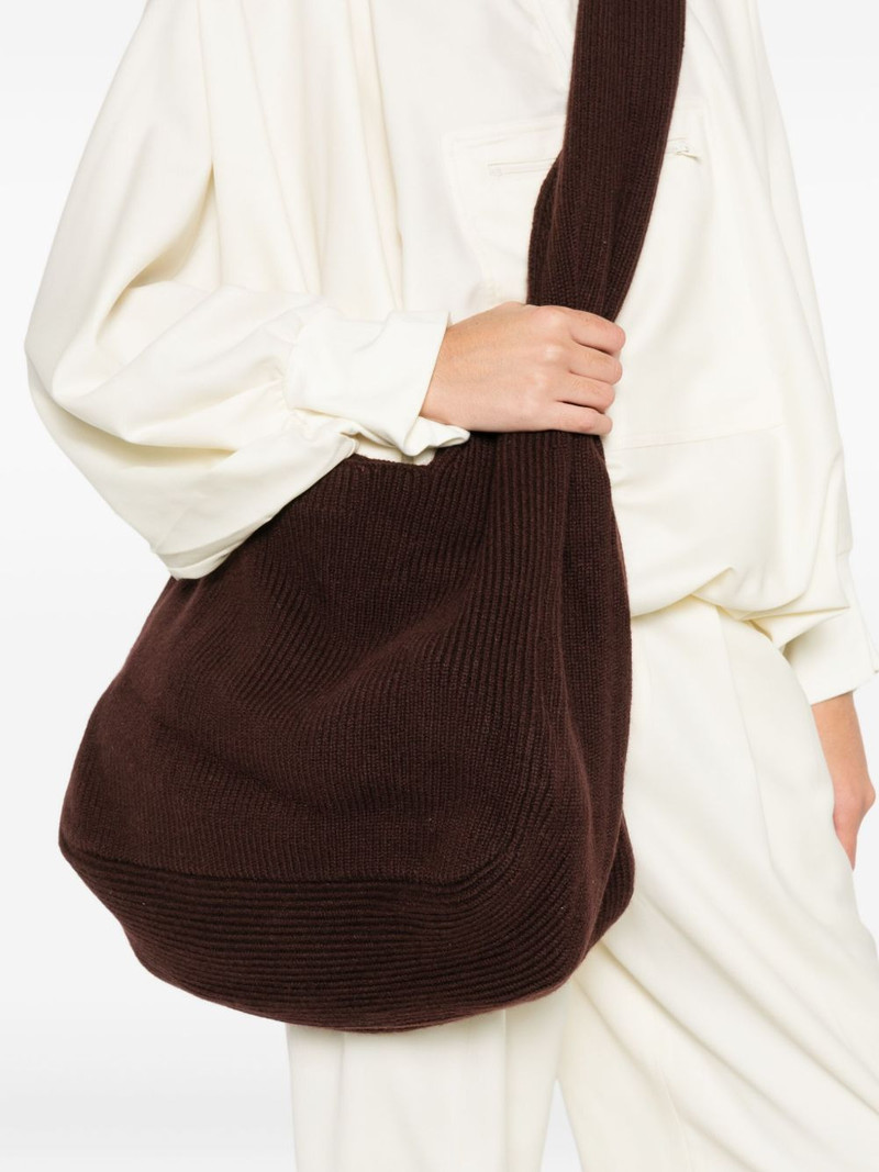 AYA MUSE Sol ribbed shoulder bag outlook