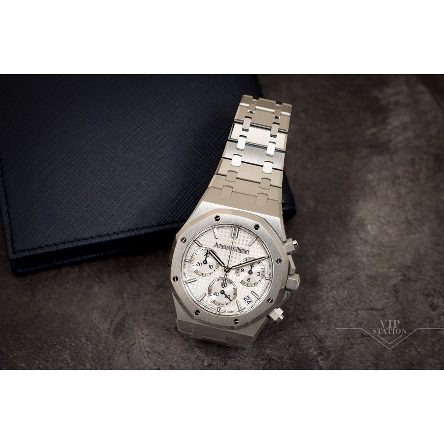 Audemars Piguet Royal Oak "50th Anniversary" Chronograph Automatic Silver Dial Men's Watch 26240ST.O - 7