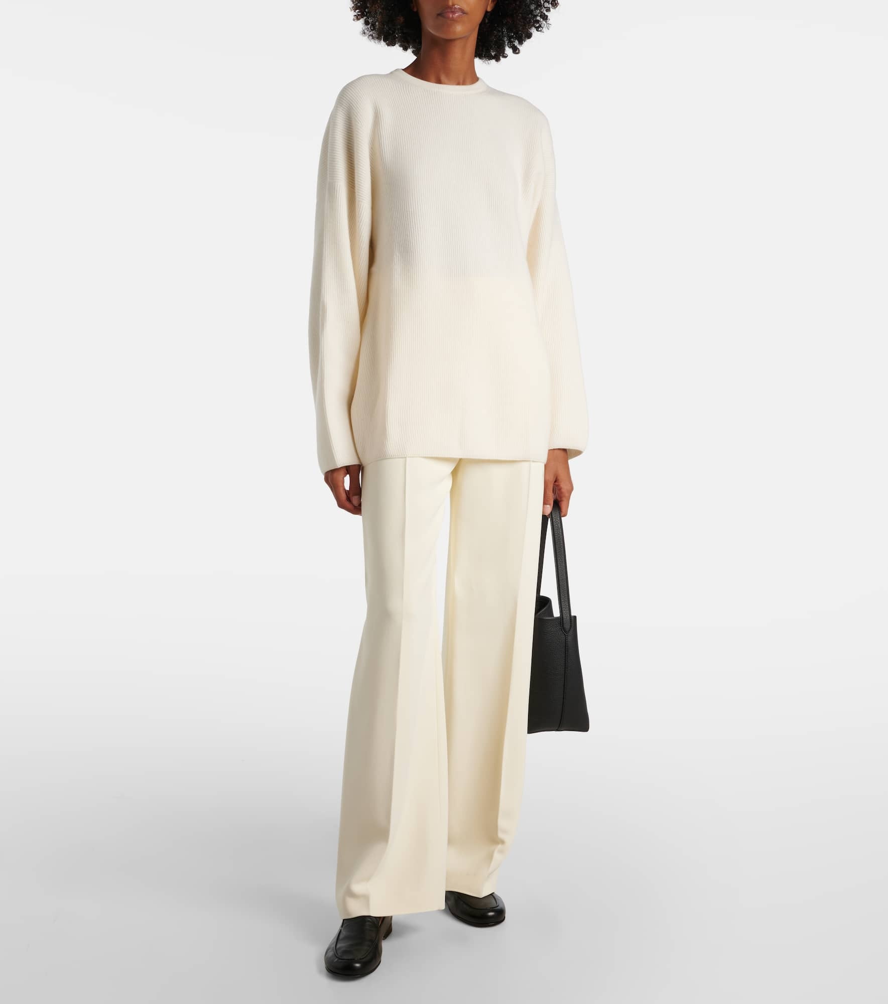 High-rise straight pants - 2