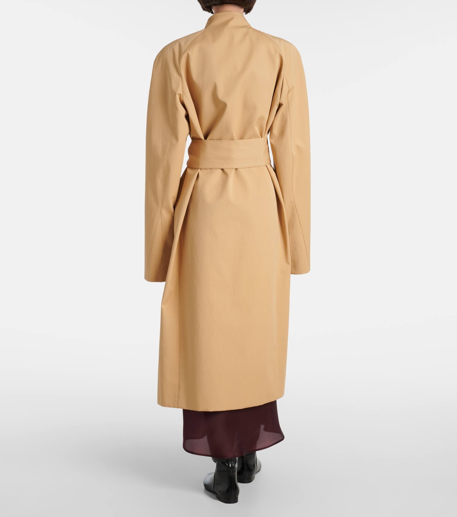 Lagden cotton gabardine coat - 3
