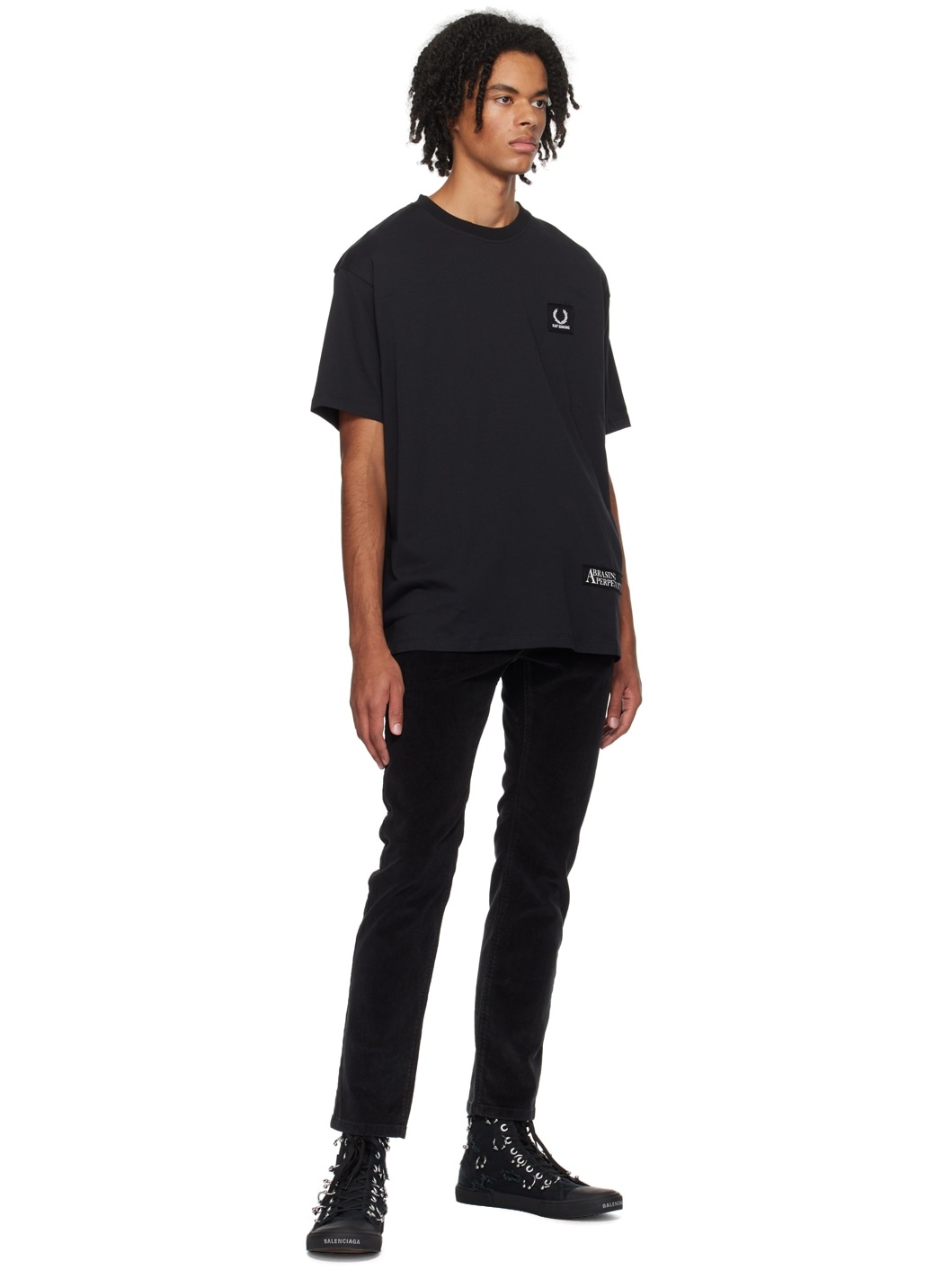 Black Fred Perry Edition T-Shirt - 4