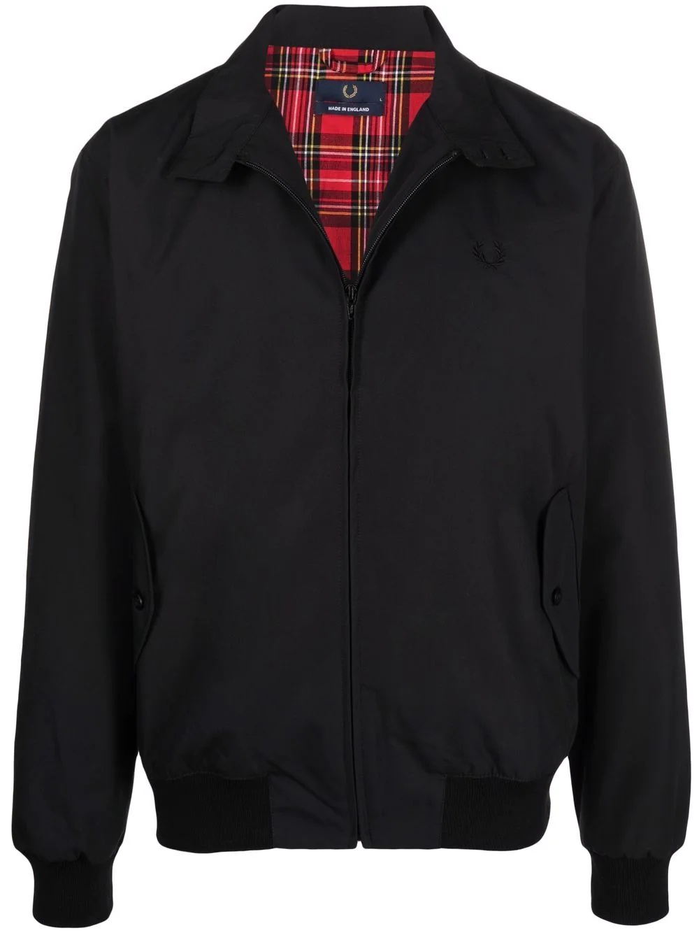 Harrington zip-up windbreaker - 1