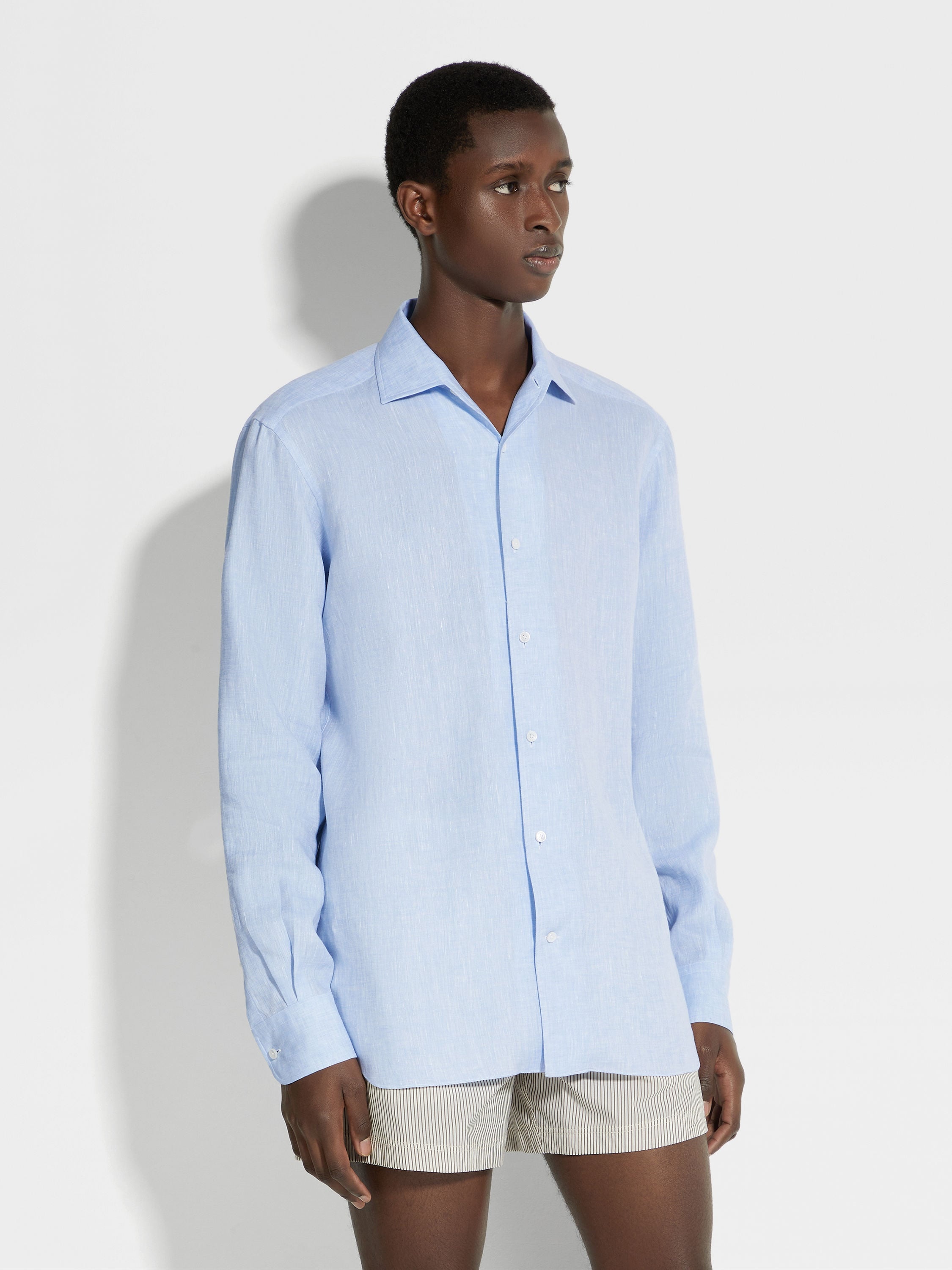 LINEN SHIRT - 4