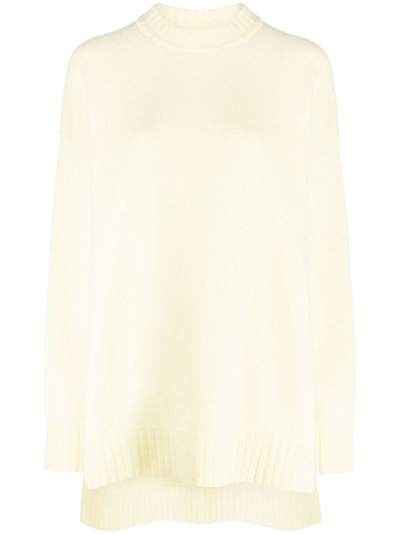 long-sleeve crew-neck wool jumper 1