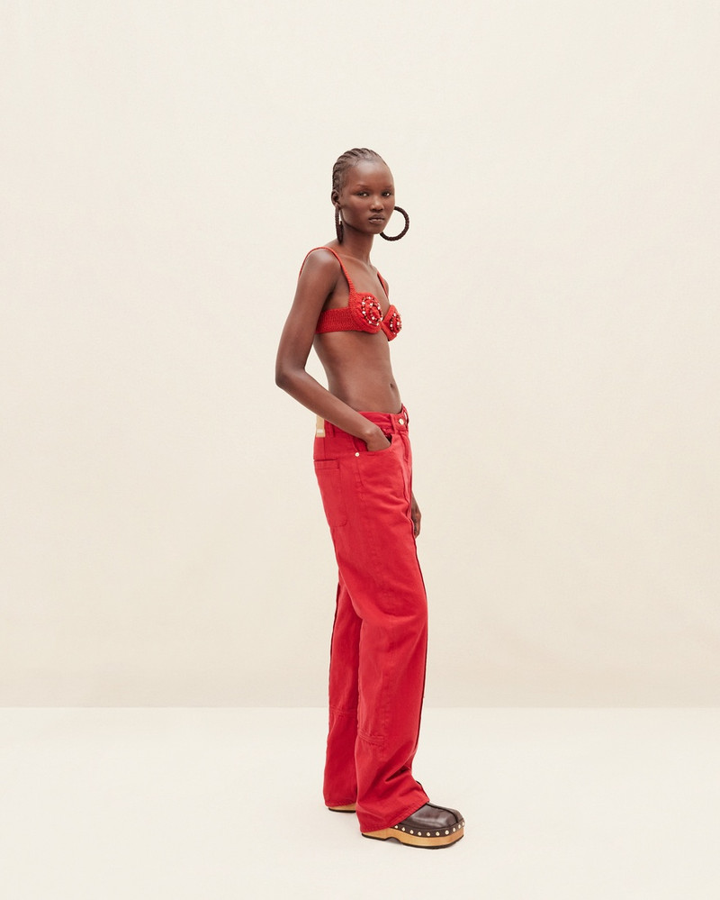 JACQUEMUS Le de Nîmes Bordado outlook