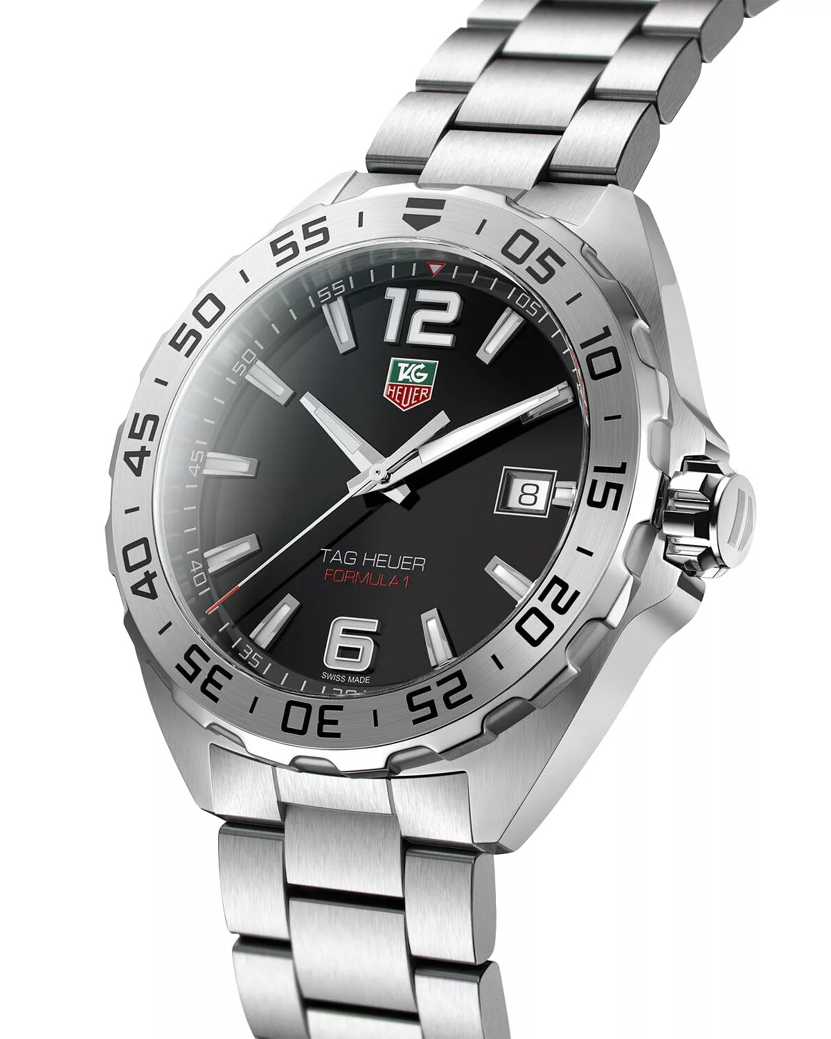 Formula 1 Quartz Men's Black Steel Watch, 41mm - 2
