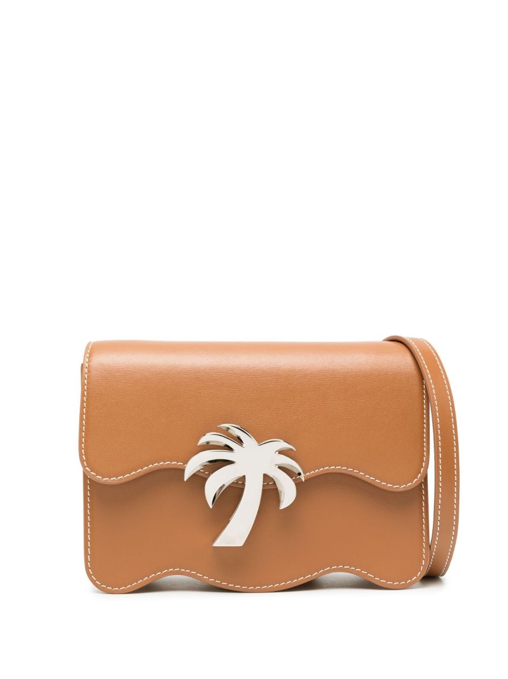 Palm Beach leather crossbody bag - 1