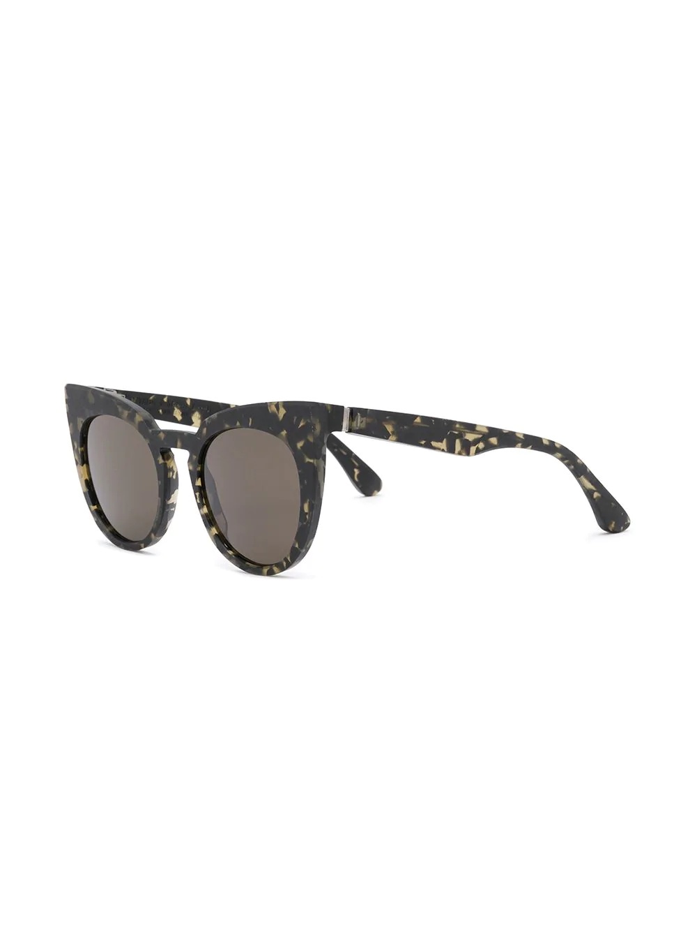 patterned cat-eye sunglasses - 2