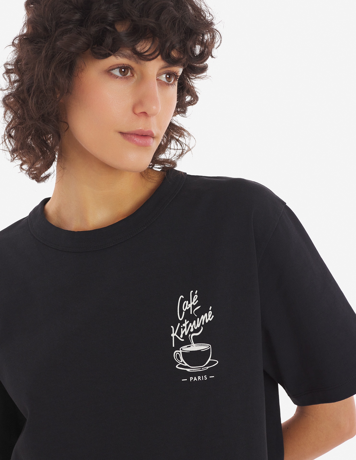 CAFE KITSUNE COFFEE CUP RELAX TEE-SHIRT - 7