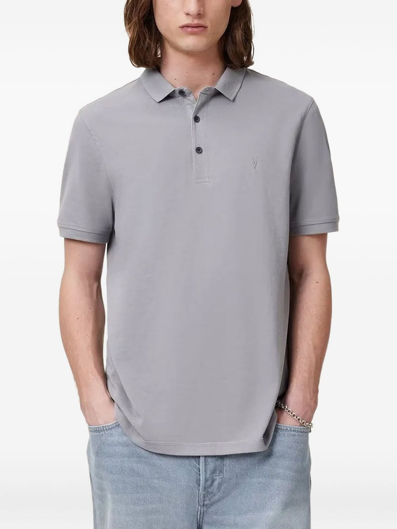 embroidered-logo polo shirt 1