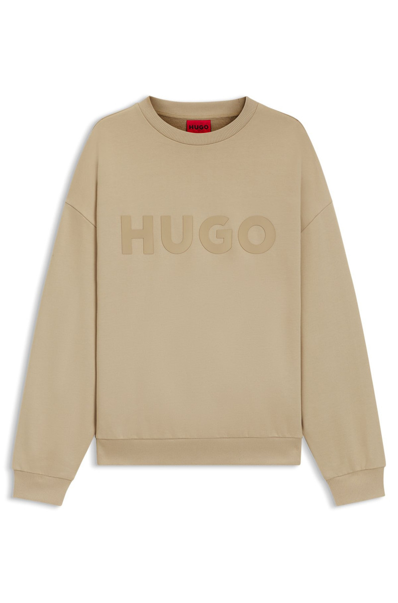 LOGO PRINT와 COTTON TERRY에 OVERSIZE-FIT SWEATSHIRT 1
