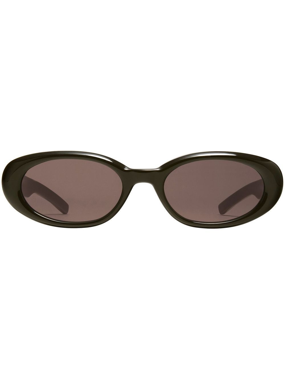 oval-frame sunglasses - 1