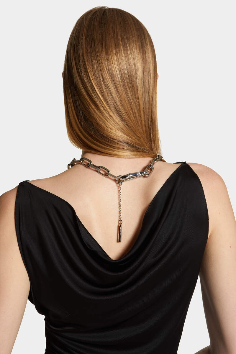 ASYMMETRICAL JERSEY DRESS 6
