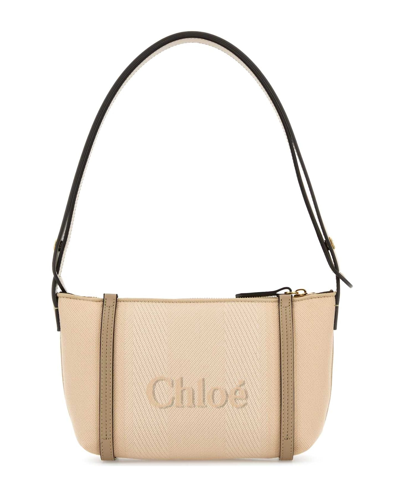 Sand Canvas Carry Shoulder Bag - 3