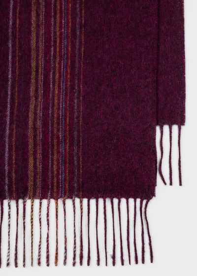Paul Smith 'Signature Stripe' Lambswool-Cashmere Scarf outlook