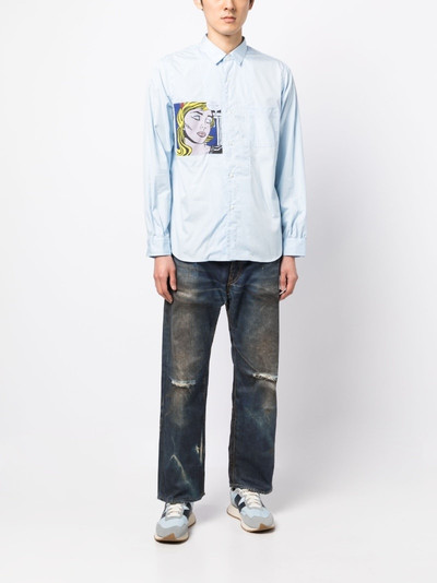 Junya Watanabe MAN pop-art print shirt outlook