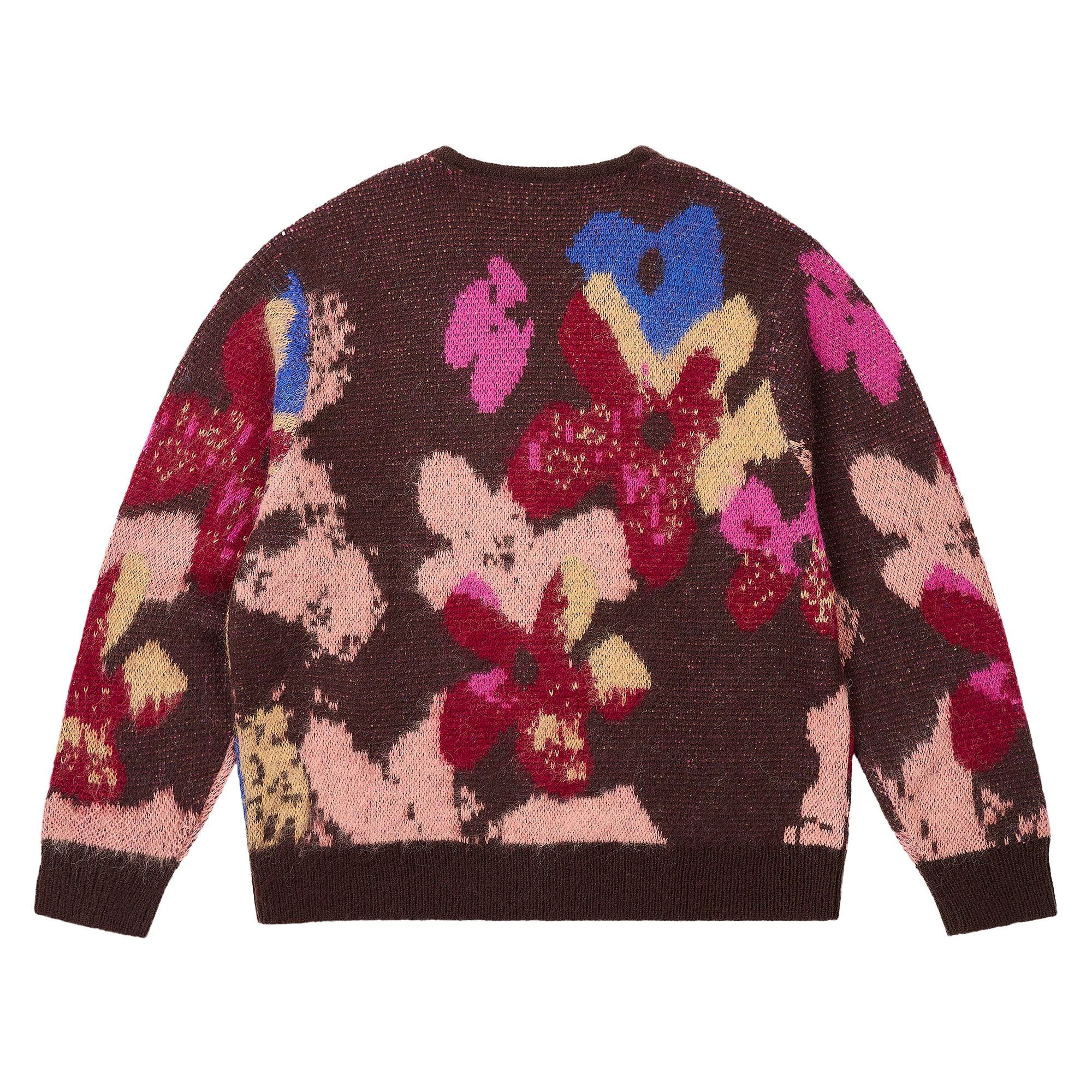 PALACE Palace Hairy Flower Knit 'Bright' | goat | REVERSIBLE