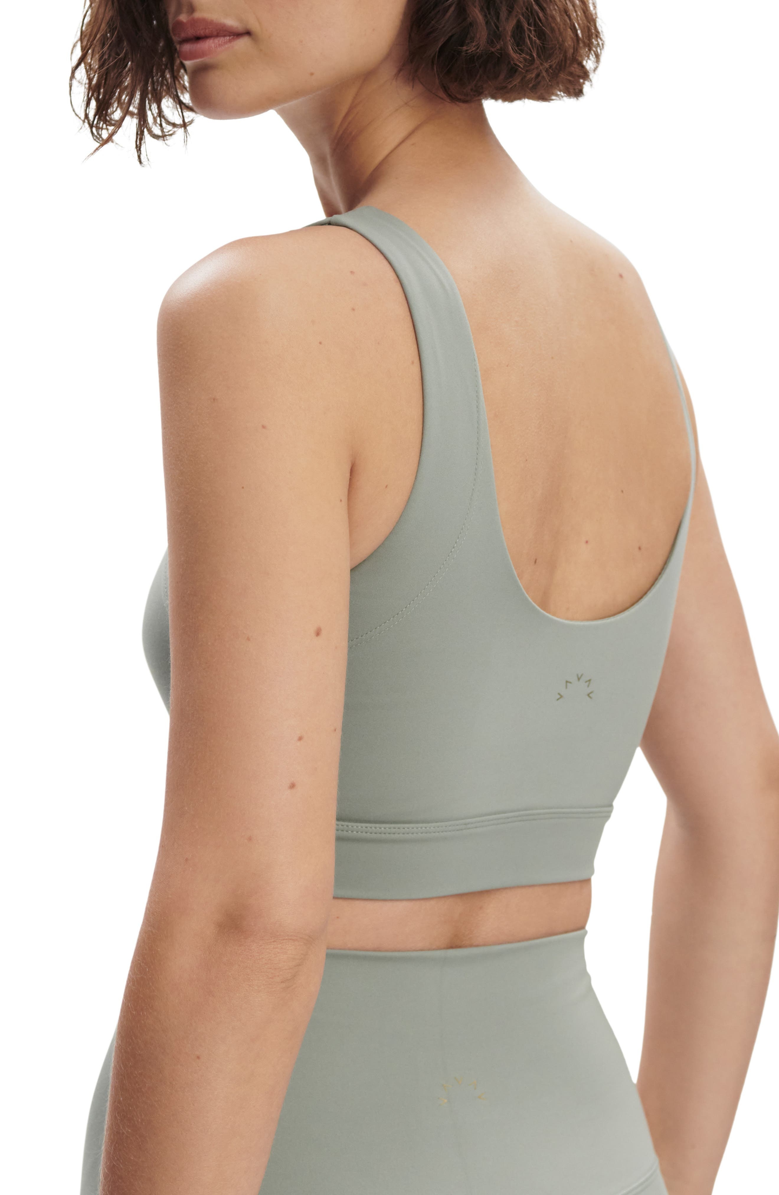 Varley Essi Freesoft Longline Sports Bra in Shadow at Nordstrom - 2