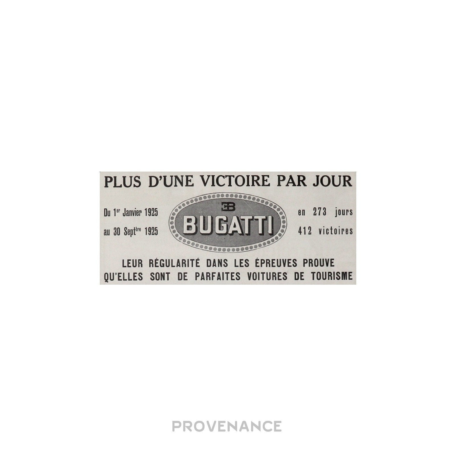 Bugatti - Bugatti Antique Vintage Newsprint Ad - Another Victory - 8