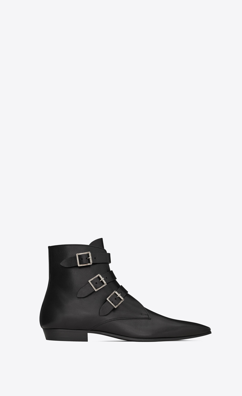 stan boots in smooth leather 1