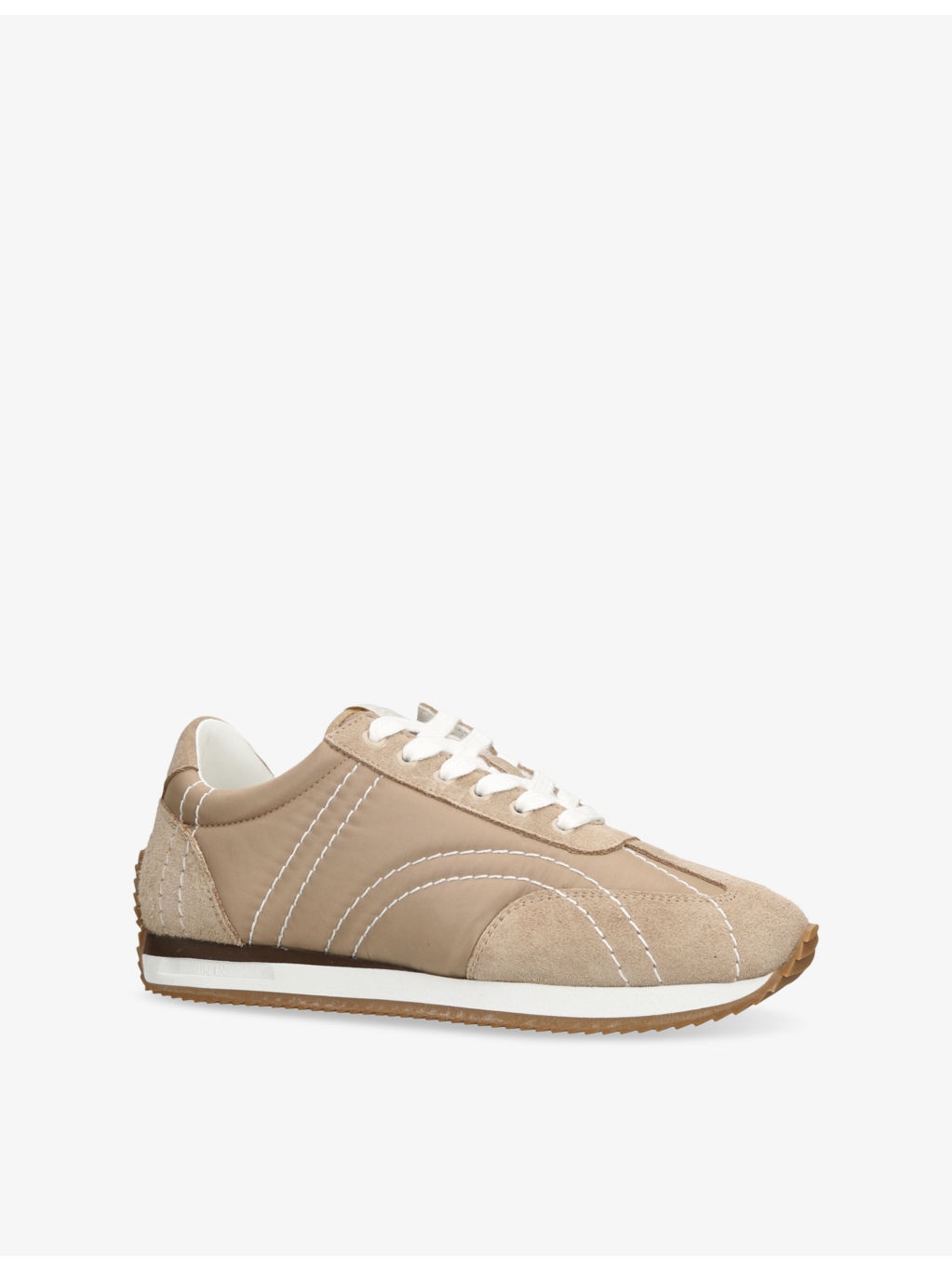 Sport Woven and Suede Low-Top Trainers - 3