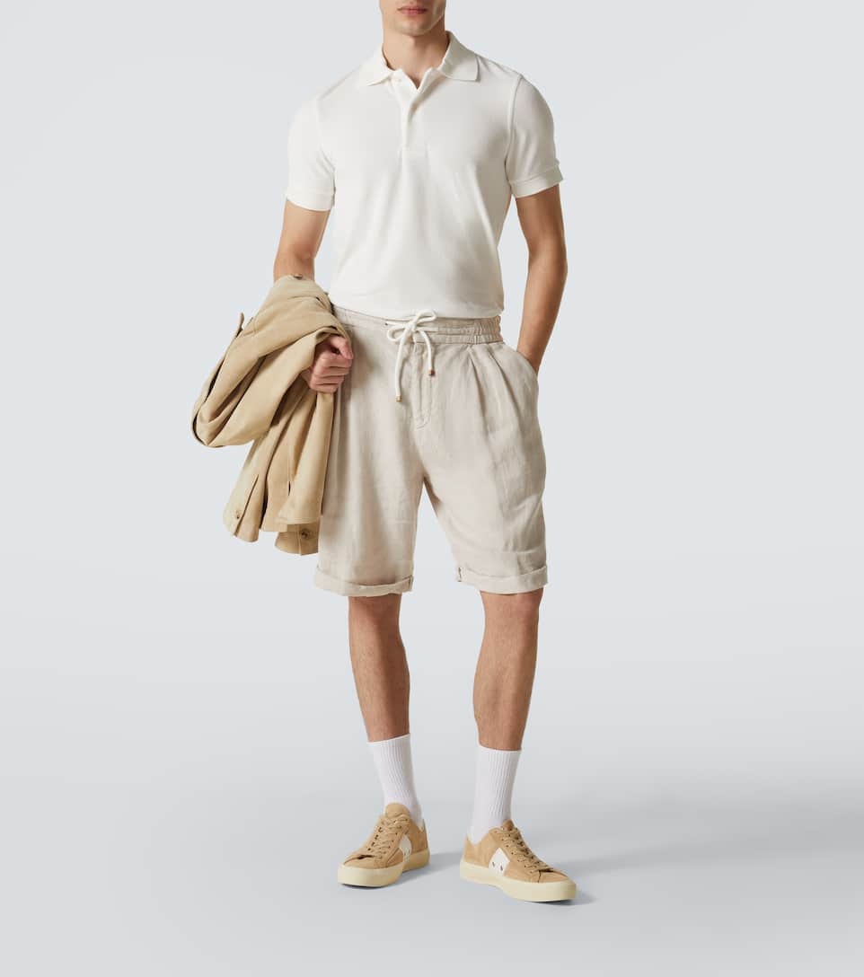 Towelling polo shirt - 2