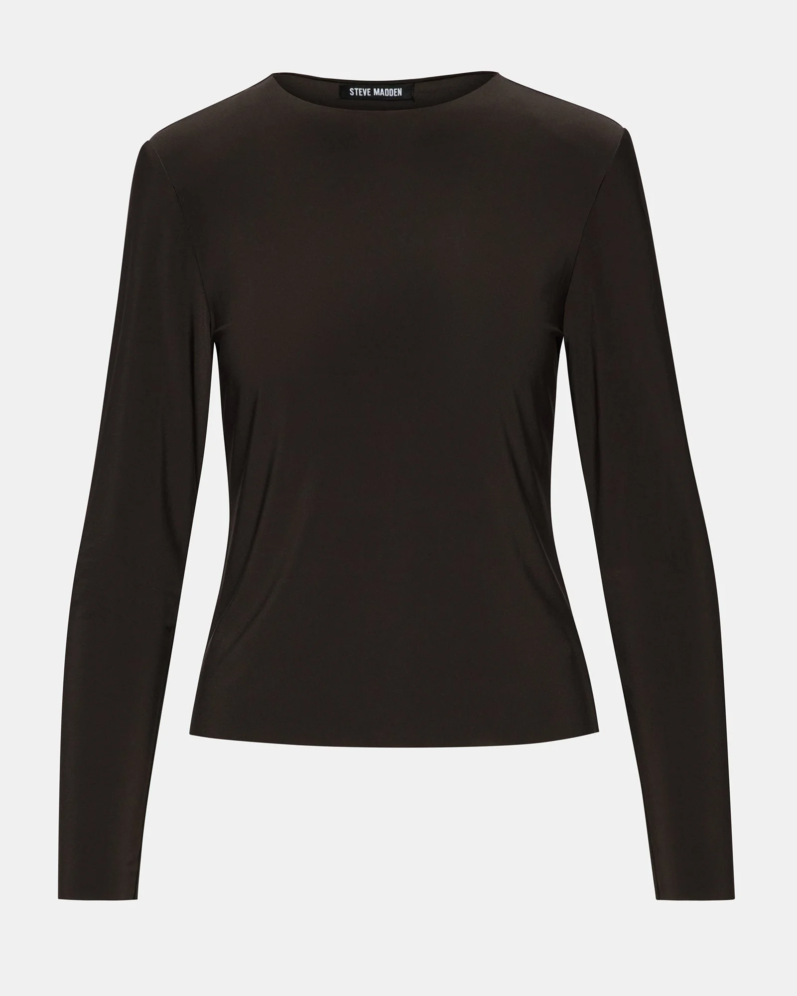 SELINE KNIT TOP DARK ESPRESSO - 1