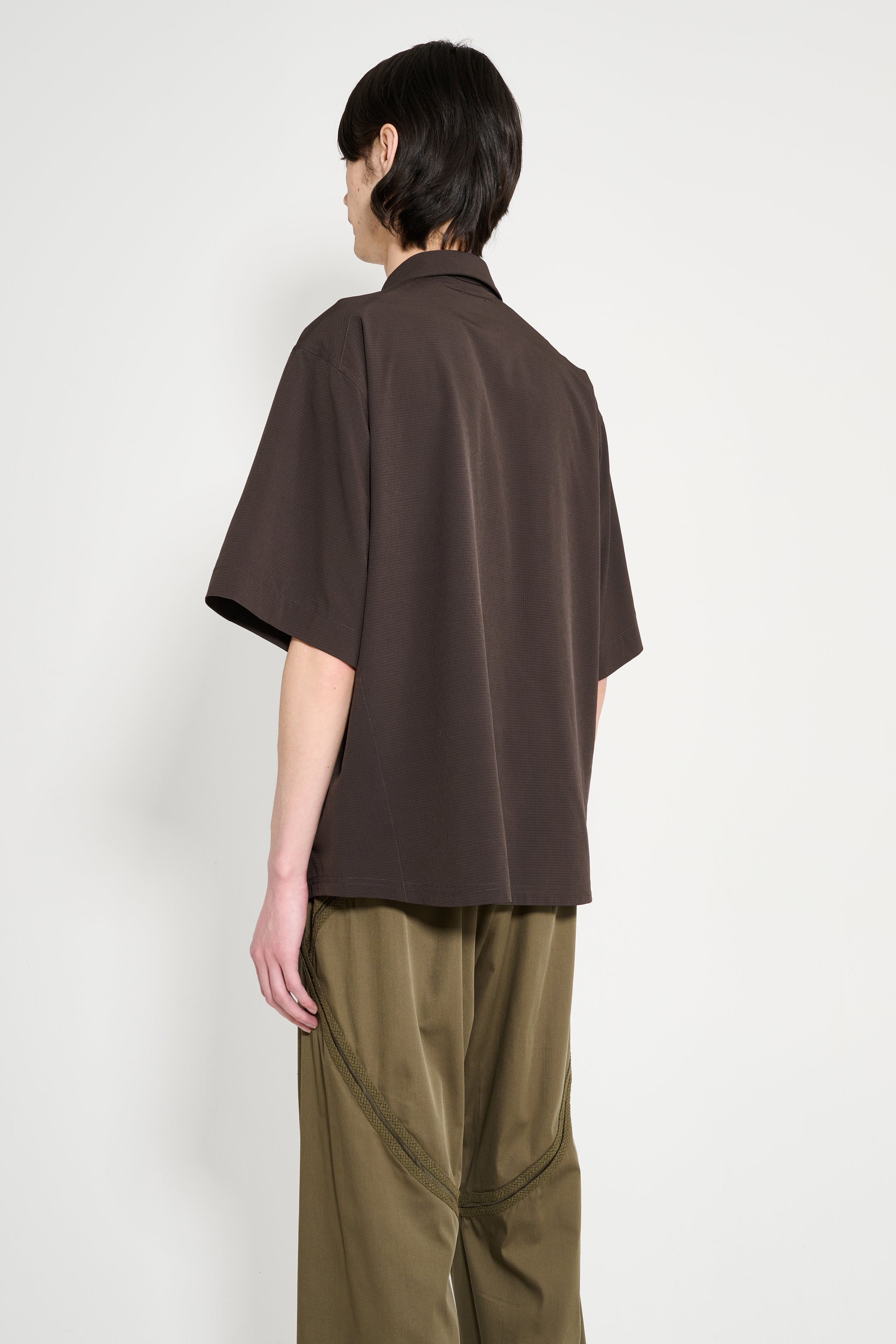 ROA DOT AIR SHIRT DARK BROWN - 3