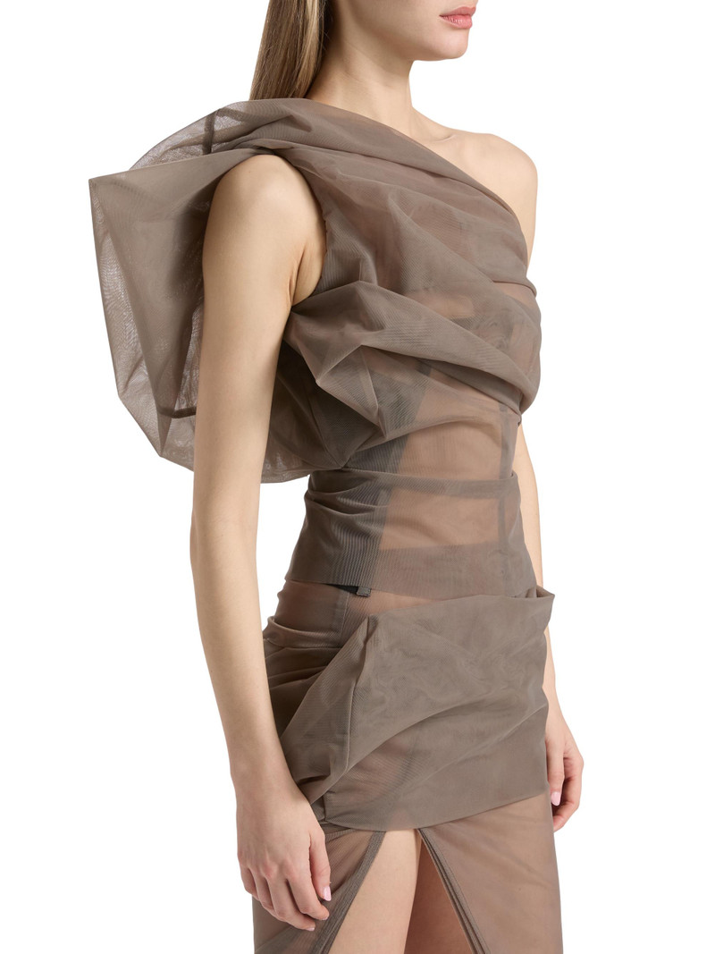 Women's Claudia Bustier Top - Dust 4