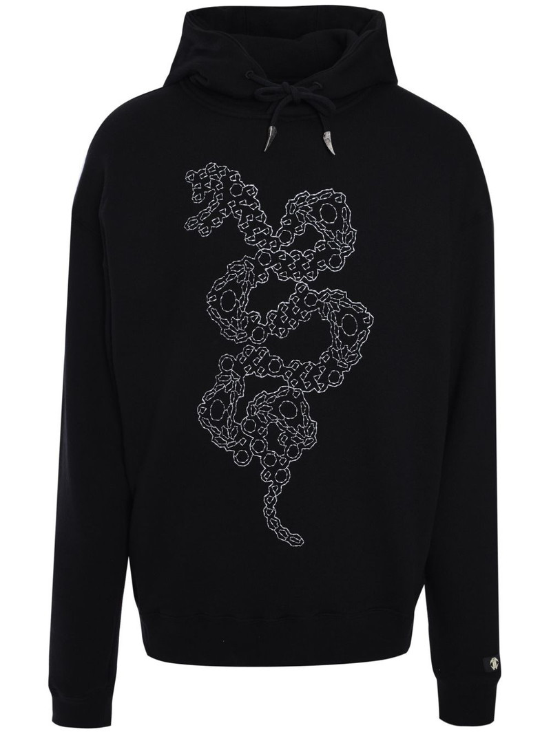 snake-stitch hoodie 1