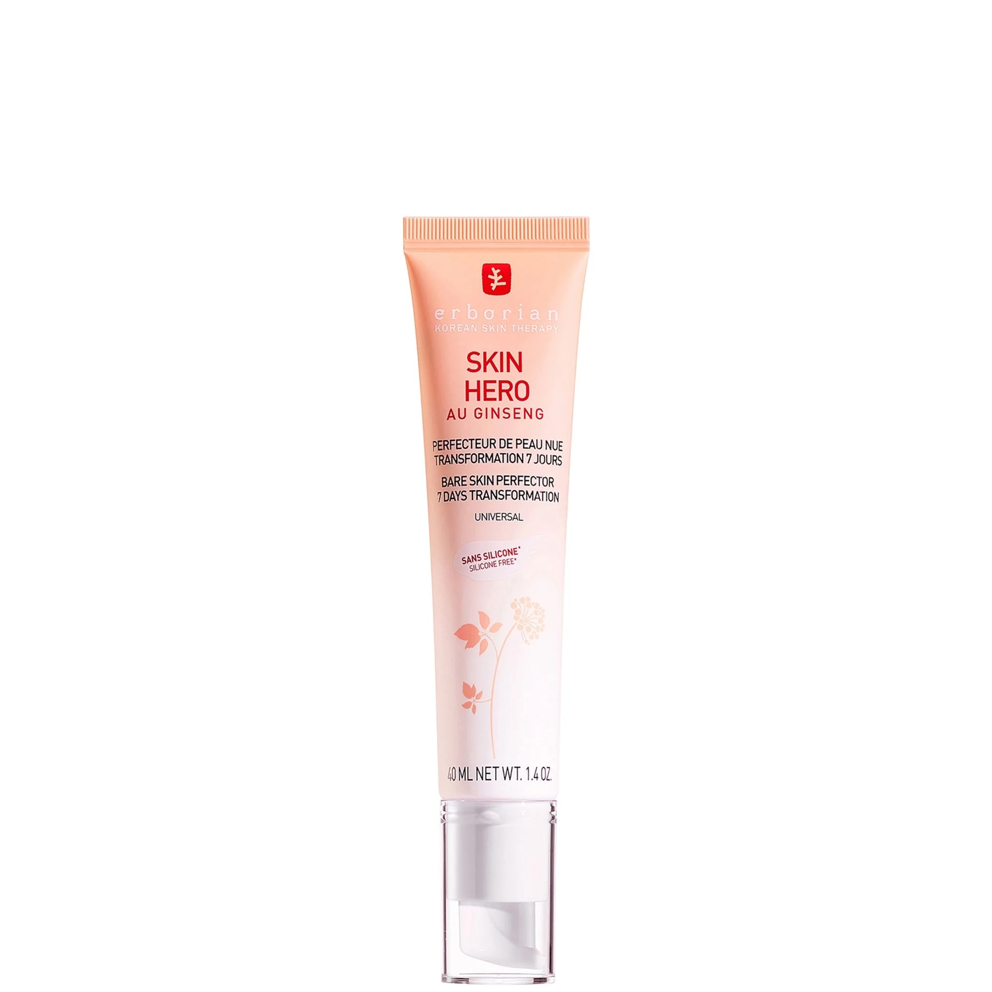 Erborian Skin Hero - Non-Tinted Bare Skin Perfector - 7 Day Skin Transformation 40ml - 1