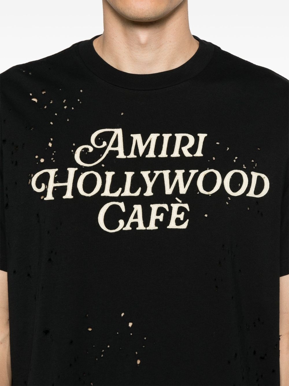 logo-patch T-shirt - 4